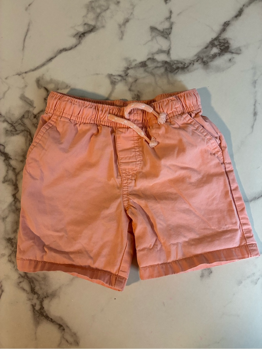 Cat & Jack bright orange Drawstring Shorts